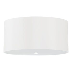 Bílé stropní svítidlo se skleněným stínidlem ø 50 cm Volta – Nice Lamps