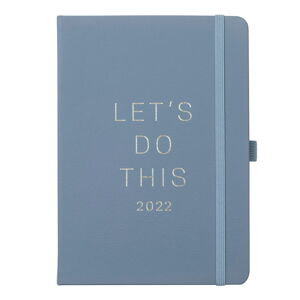 Plánovací diář Busy B Goals Diary Periwinkle