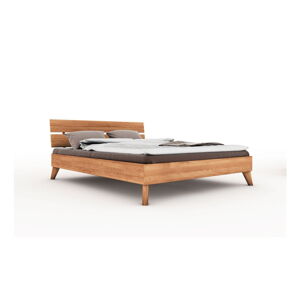 Dvoulůžková postel z bukového dřeva 200x200 cm Greg 2 - The Beds