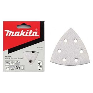 10x Brusný papír Makita 94x94x94 mm, K180