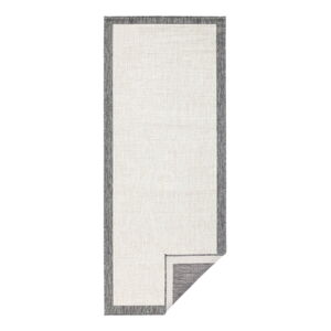 Šedo-krémový venkovní koberec NORTHRUGS Panama, 80 x 250 cm