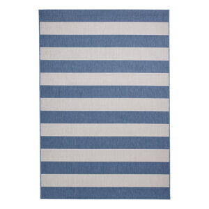 Modrý/béžový venkovní koberec 170x120 cm Santa Monica - Think Rugs