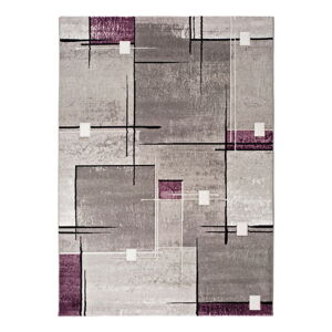Šedo-fialový koberec Universal Detroit, 140 x 200 cm