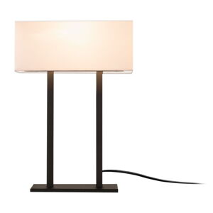 Bílo-černá stolní lampa (výška 52 cm) Salihini – Opviq lights