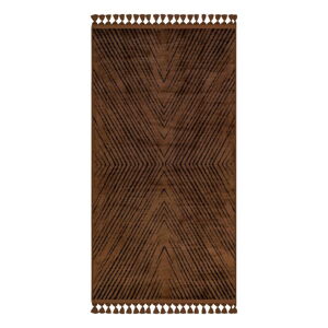 Hnědý pratelný koberec 230x160 cm - Vitaus