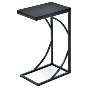 Konferenční stolek ILUNA — kov, lamino, černá