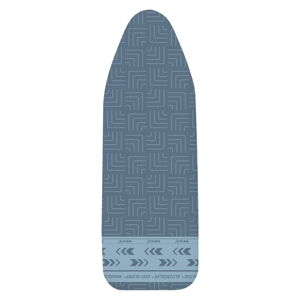 Modrý bavlněný potah na žehlící prkno Wenko Air Comfort, délka 140 cm