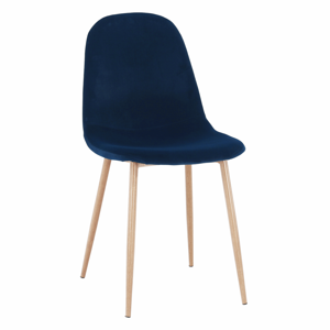 Tempo Kondela Židle LEGA - modrá + kupón KONDELA10 na okamžitou slevu 3% (kupón uplatníte v košíku)