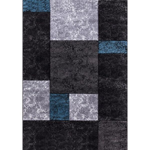 Ayyildiz Kusový koberec Hawaii 1330 – modrá/šedá/černá 160x230 cm