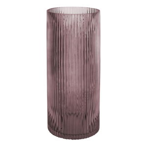 Hnědá skleněná váza PT LIVING Allure, výška 30 cm
