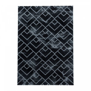 Ayyildiz Kusový koberec Naxos 3814 – černá/šedá 240x340 cm