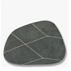 Zelený vlněný koberec 150x200 cm Shape – Mette Ditmer Denmark