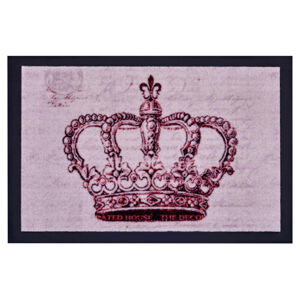 Hanse Home Rohožka Printy 105370 – Koruna růžová 40x60 cm