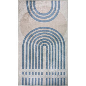 Modrý/šedý koberec 230x160 cm - Vitaus