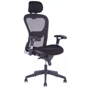Kancelářská ergonomická židle Sego PADY — více barev, nosnost 130 kg Černá