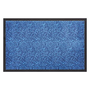 Modrá rohožka Zala Living Smart, 45 x 75 cm