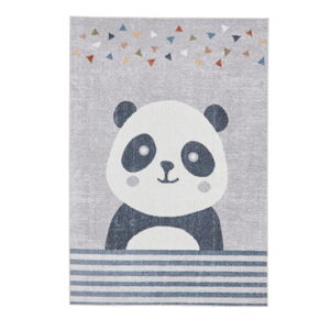 Světle šedý dětský koberec 120x170 cm Vida Kids Panda – Think Rugs