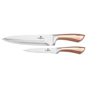 BERLINGERHAUS Sada nožů nerez 2 ks Rosegold Metallic Line BH-2373
