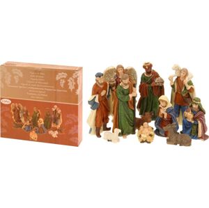 HOMESTYLING Betlém Vánoční dekorace sada 11 figurek KO-AAA107200