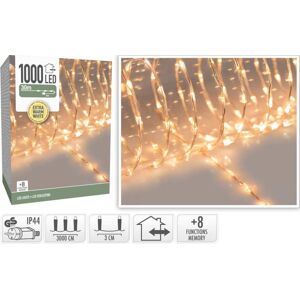 HOMESTYLING Vánoční světelný řetěz teplá bílá 1000 LED / 30 m KO-AX9621660