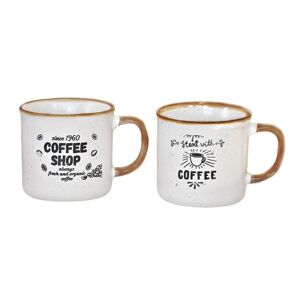 EXCELLENT Hrnek na kávu sada 2 ks 300 ml COFFEE SHOP KO-Q75900330shop