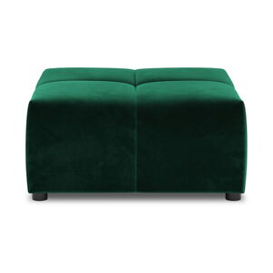 Zelený sametový modul pohovky Rome Velvet - Cosmopolitan Design