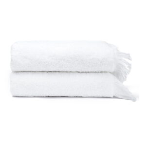 Sada 2 bílých ručníků ze 100% bavlny Bonami Selection, 50 x 90 cm
