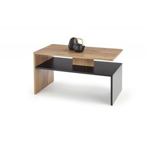 Konferenční stolek SIGMA – MDF, více barev Dub votan / černý