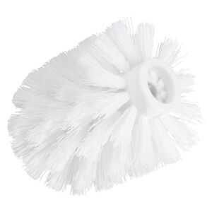 Bílá náhradní hlavice pro WC kartáč Wenko, ø 8,5 cm