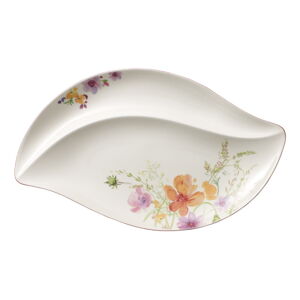 Porcelánový servírovací talíř s motivem květin Villeroy & Boch Mariefleur Serve, 50 x 30 cm