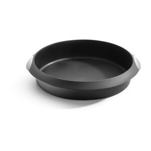 Černá silikonová forma na pečení Lékué, ⌀ 26 cm