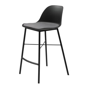 Černá barová židle Unique Furniture Whistler