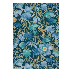 Modrý pratelný koberec 170x120 cm FOLD Alyssa - Flair Rugs