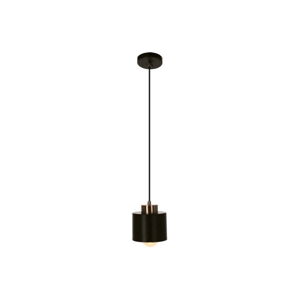 Černé kovové závěsné svítidlo ø 12 cm Olena – Candellux Lighting