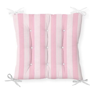 Podsedák s příměsí bavlny Minimalist Cushion Covers Cute Stripes, 40 x 40 cm