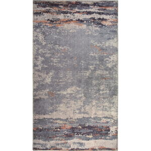 Šedý pratelný koberec běhoun 200x80 cm - Vitaus