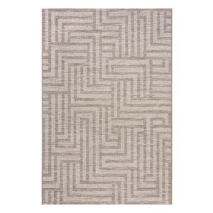 Šedo-béžový venkovní koberec 290x200 cm Salerno - Flair Rugs