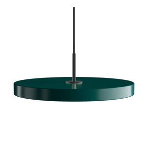 Tmavě zelené LED závěsné svítidlo s kovovým stínidlem ø 43 cm Asteria Medium – UMAGE