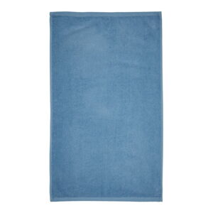 Modrá rychleschnoucí bavlněná osuška 120x70 cm Quick Dry - Catherine Lansfield