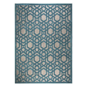 Modrý venkovní koberec běhoun 150x80 cm Oro - Flair Rugs