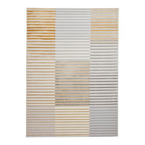 Koberec ve světle šedo-zlaté barvě 80x150 cm Apollo – Think Rugs