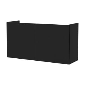 Černá komponenta s dvířky 68x36 cm Bridge - Tenzo