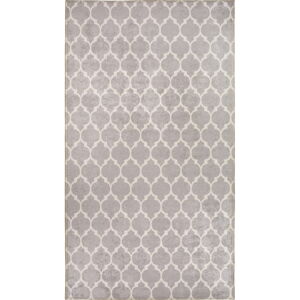 Světle šedo-krémový pratelný koberec 150x80 cm - Vitaus