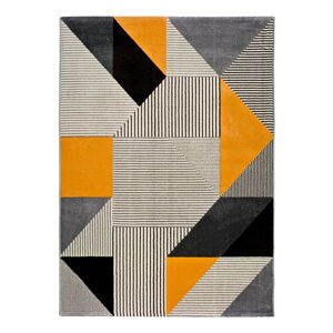 Oranžovo-šedý koberec Universal Gladys Duro, 140 x 200 cm