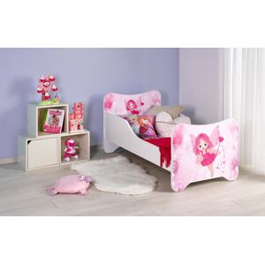 Dětská postel HAPPY FAIRY – včetně roštu a matrace