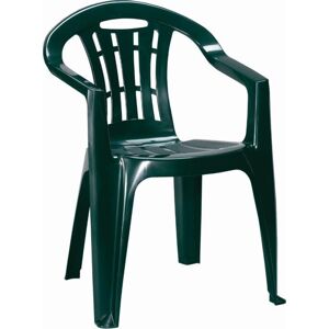 Keter Plastová židle Keter Mallorca tmavě zelená KT-610144