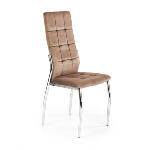 Jídelní židle SAGAL – samet, více barev Béžová