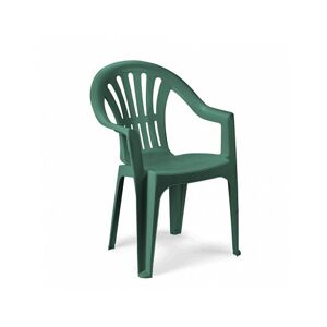 Zahradní židle KONA –⁠ plast, zelená